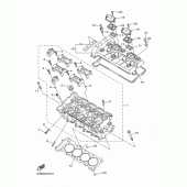 Схема вузла: Головка циліндра Yamaha XJ6 Diversion F (ABS)