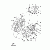 Схема узла: Картер двигателя Yamaha XG250 TRICKER