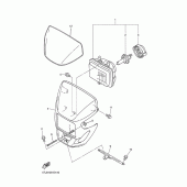 Схема вузла: Фара Yamaha WR250 WR250F