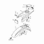 Схема узла: Крыло Yamaha TTR225 TT-R225