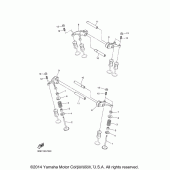 Схема вузла: Клапан Yamaha XVS1300 V-Star