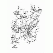 Схема вузла: Рама Yamaha XSR700/MTM690