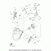 Схема вузла: Фара Yamaha FZ6 FZ6R
