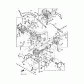 Схема вузла: Карбюратор Yamaha VMX12 V-MAX