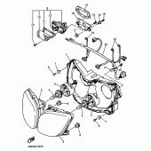 Схема узла: Опция (HEADLIGHT) Yamaha YZF750 YZF750