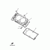 Схема вузла: Циліндр Yamaha TDM900