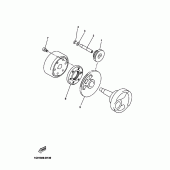 Схема узла: Привод стартера Yamaha YP250 X-MAX