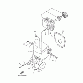 Схема вузла: Фара Yamaha XT250 Serow