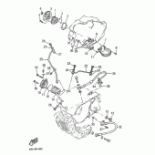 Схема узла: Масляный насос Yamaha SZR660