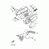 Схема вузла: Впускна система 2 Yamaha YP250 X-MAX