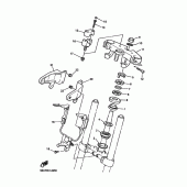 Схема узла: Рулевой механизм Yamaha XJR1300