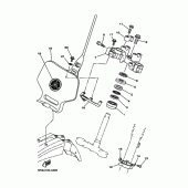 Схема узла: Рулевой механизм Yamaha TTR225 TT-R225