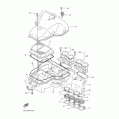Схема вузла: Впускна система Yamaha FZ1 FZ1 FAZER (S-TYPE)