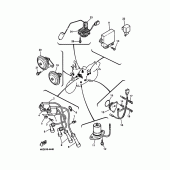 Схема вузла: Електроустаткування 1 Yamaha XJR1300