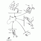 Схема узла: Опция (CHASSIS, ELECTRICAL(FOR NORWAY, FINLAND)) Yamaha XV1100 Virago