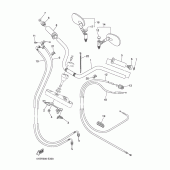 Схема узла: Руль и Тросики Yamaha XVS1100 Drag Star Classic