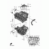 Схема узла: Картер двигателя Yamaha YZF-R6/ YZF600 R6