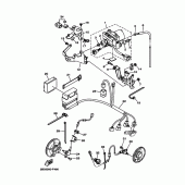 Схема вузла: Електроустаткування 3 Yamaha TDM900