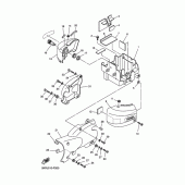 Схема узла: Боковая крышка Yamaha XVS250 Drag Star
