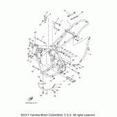 Схема вузла: Рама Yamaha TT-R250 TT-R250