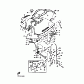 Схема узла: Топливный бак Yamaha XVZ1300 Royal Star Tour Deluxe