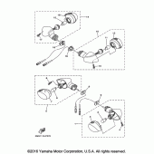 Схема вузла: Поворотники Yamaha YZF-R3