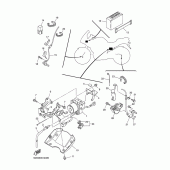 Схема вузла: Электрооборудование 3 Yamaha FZ1 FZ1 FAZER (S-TYPE ABS)
