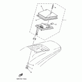 Схема узла: Задний фонарь (Стоп-сигнал) Yamaha TT250R TT-R