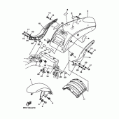 Схема узла: Крыло Yamaha XV1700 Road Star Warrior