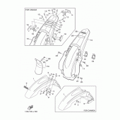 Схема узла: Крыло Yamaha TTR230 TT-R230