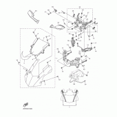 Схема вузла: Облицювальні елементи 1 Yamaha YZF-R1 R1M