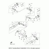 Схема узла: Поворотники Yamaha XVS1300 V-Star
