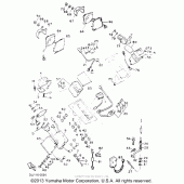 Схема узла: Audio (1) Yamaha XVZ1300 Venture Royale