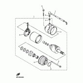 Схема вузла: Електричний стартер Yamaha XJ6 Diversion F (ABS)