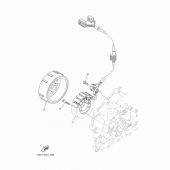 Схема вузла: Генератор Yamaha XP500 T-MAX 530