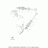 Схема вузла: Клапан Yamaha TTR110 TT-R110