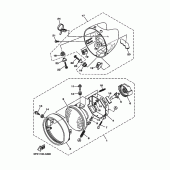 Схема узла: Фара Yamaha XV1700 Road Star Midnight Warrior