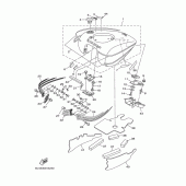 Схема вузла: Топливний бак Yamaha XV1900 Midnight Star