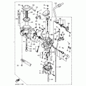 Схема вузла: Карбюратор Yamaha XTZ660 Tenere