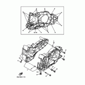 Схема вузла: Картер двигуна Yamaha XP500 T-MAX