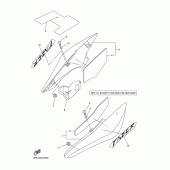 Схема вузла: Бічна кришка Yamaha FZ6 FZ6 FAZER (ABS)