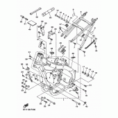 Схема вузла: Рама Yamaha YZ450F YZ450F