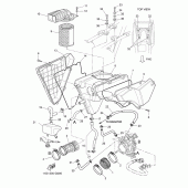 Схема вузла: Впускна система Yamaha XT660 XT660Z Tenere