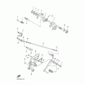 Схема вузла: Вал перемикання Yamaha FZ6 FZ6 FAZER (ABS)