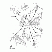 Схема вузла: Електроустаткування 1 Yamaha XJ6 Diversion F