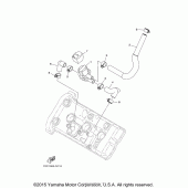 Схема вузла: Система індукції повітря Yamaha FJ09 FJ-09