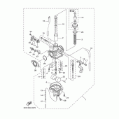 Схема вузла: Карбюратор Yamaha YBR125