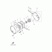 Схема узла: Фара Yamaha XVS650 Drag Star Classic