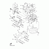 Схема вузла: Бічна кришка Yamaha XVS250 Drag Star