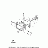 Схема узла: Фара Yamaha TW200